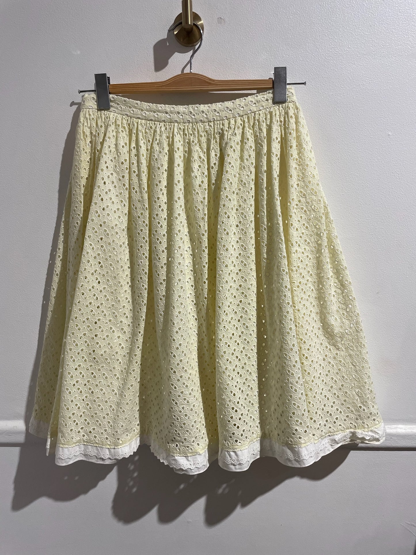 Jupe Prada jaune T.36