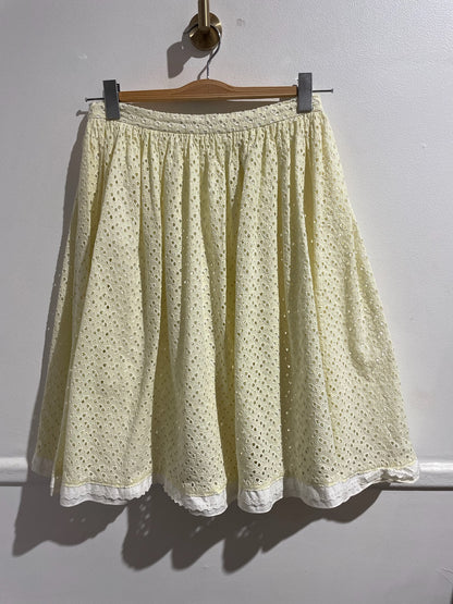 Jupe Prada jaune T.36