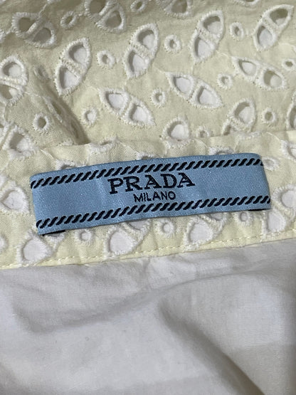 Jupe Prada jaune T.36