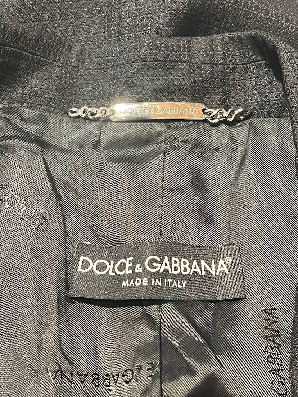 Veste Dolce & Gabbana noire T.36