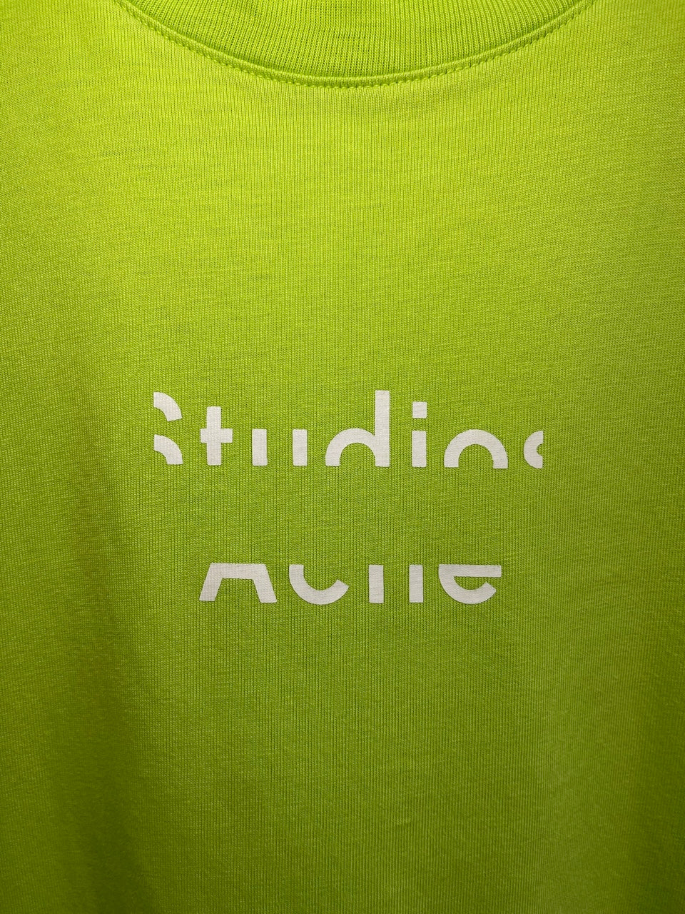 T-shirt Acne Studios vert T.XS