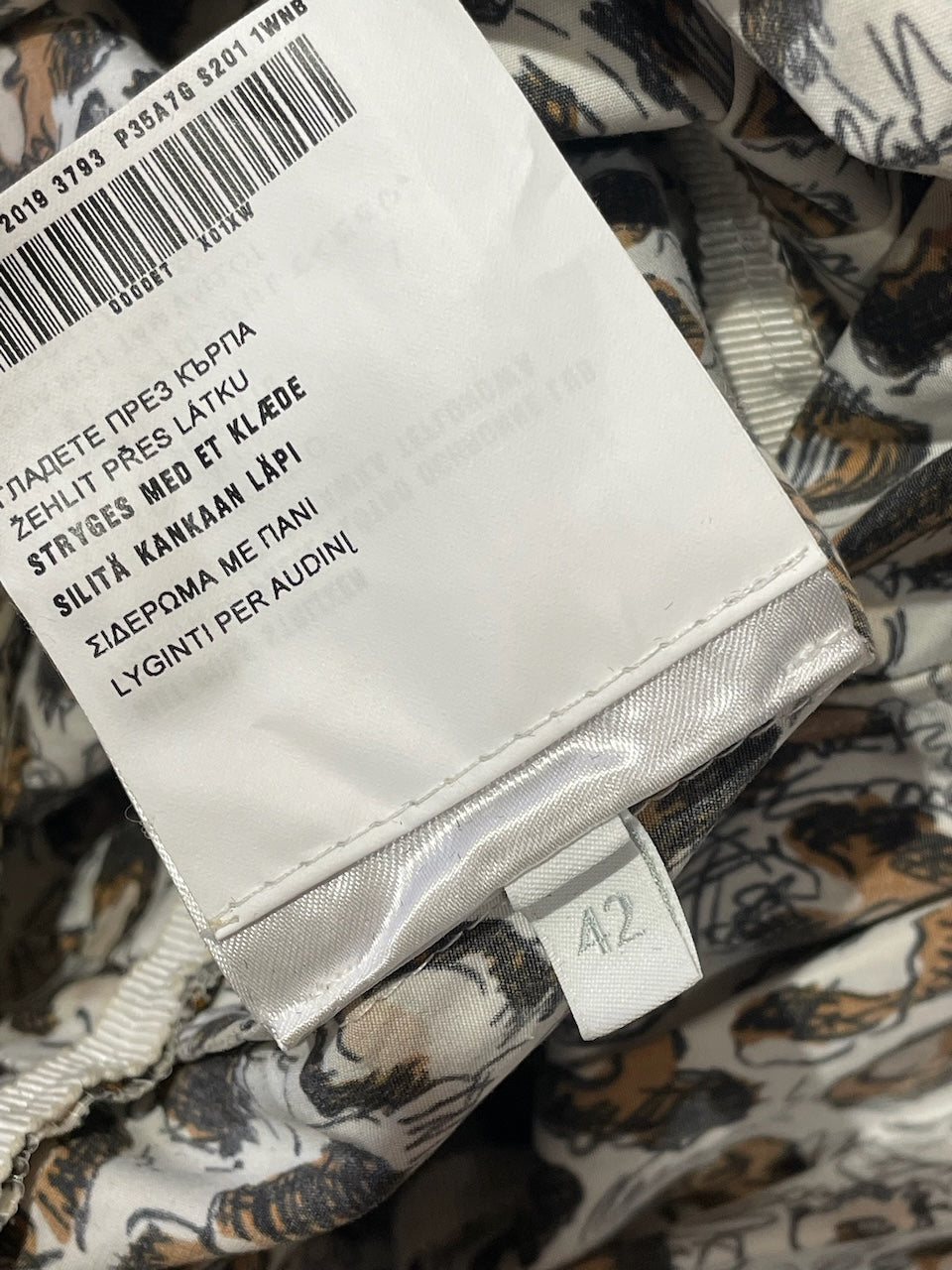 Robe Prada léopard T.38