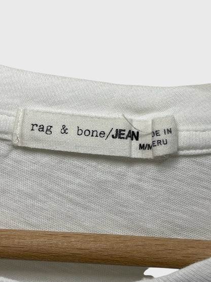 T-shirt Rag and Bone blanc T.M