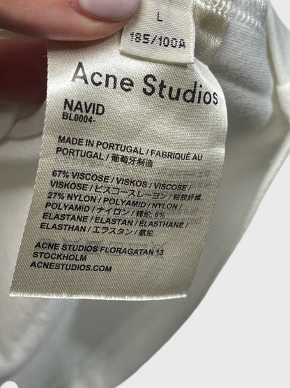 T-shirt Acne Studios blanc T.L