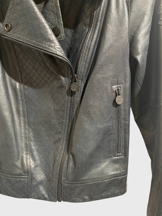 Perfecto Chanel bleu T.34