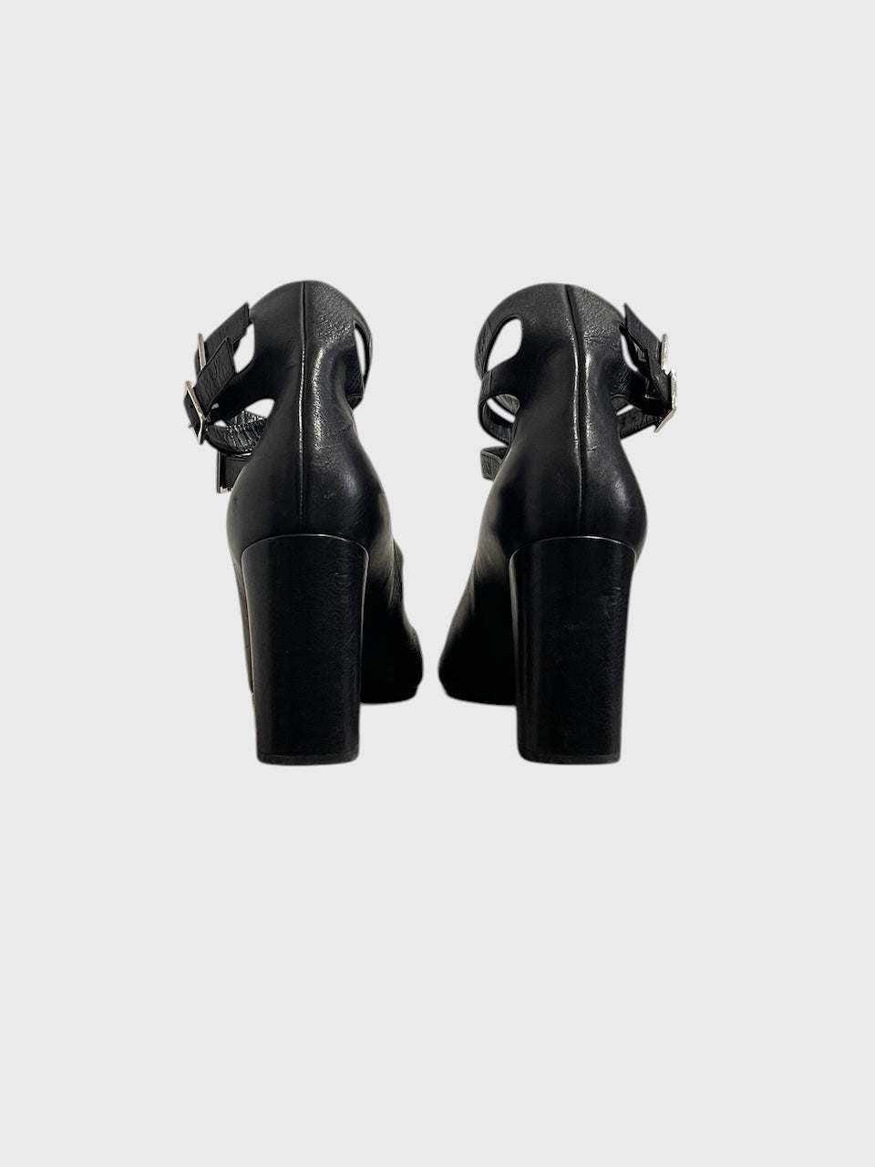 Sandales Saint Laurent noires T.40