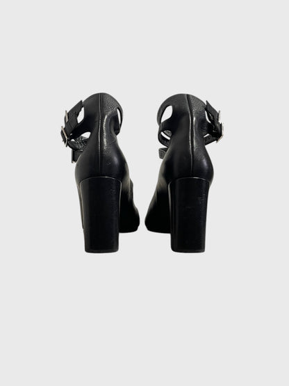 Sandales Saint Laurent noires T.40