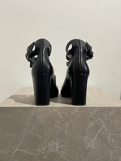 Sandales Saint Laurent noires T.40