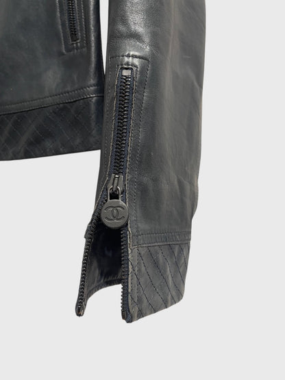 Perfecto Chanel bleu T.34