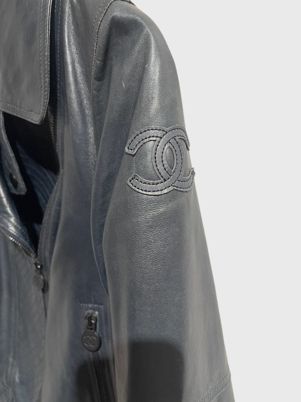 Perfecto Chanel bleu T.34