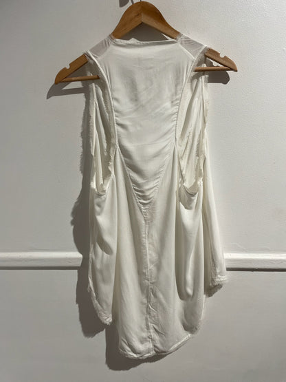 Top Helmut Lang blanc T.M