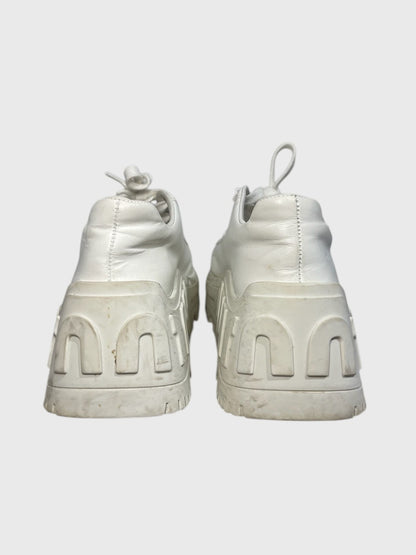 Baskets Miu Miu blanches T.36