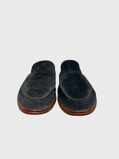 Mocassins Loro Piana bleu marine T.46