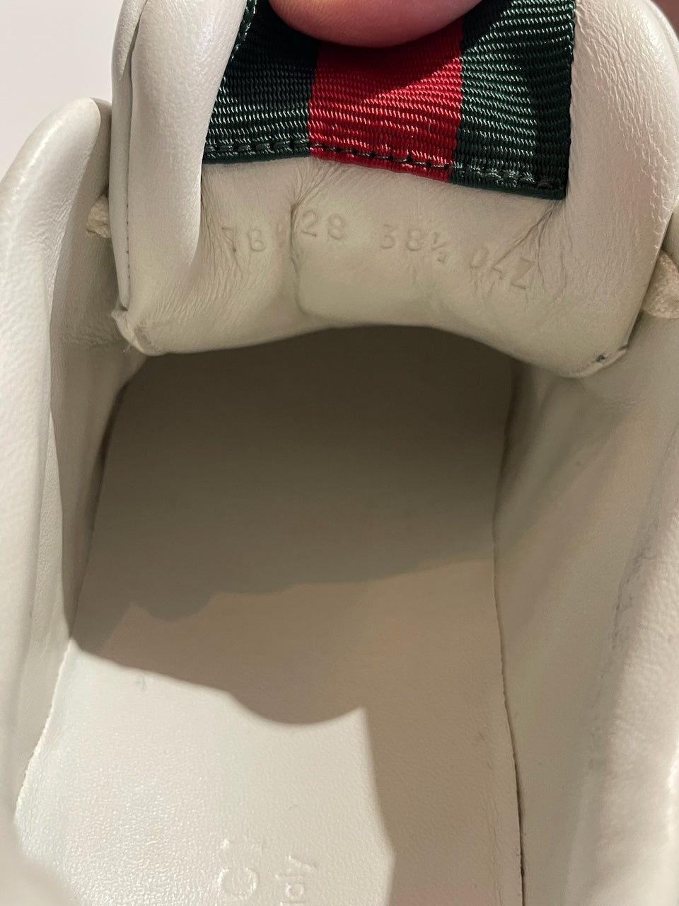 Baskets Gucci Re-Web T.38,5