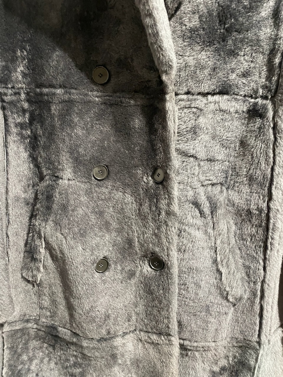 Manteau Yves Salomon gris