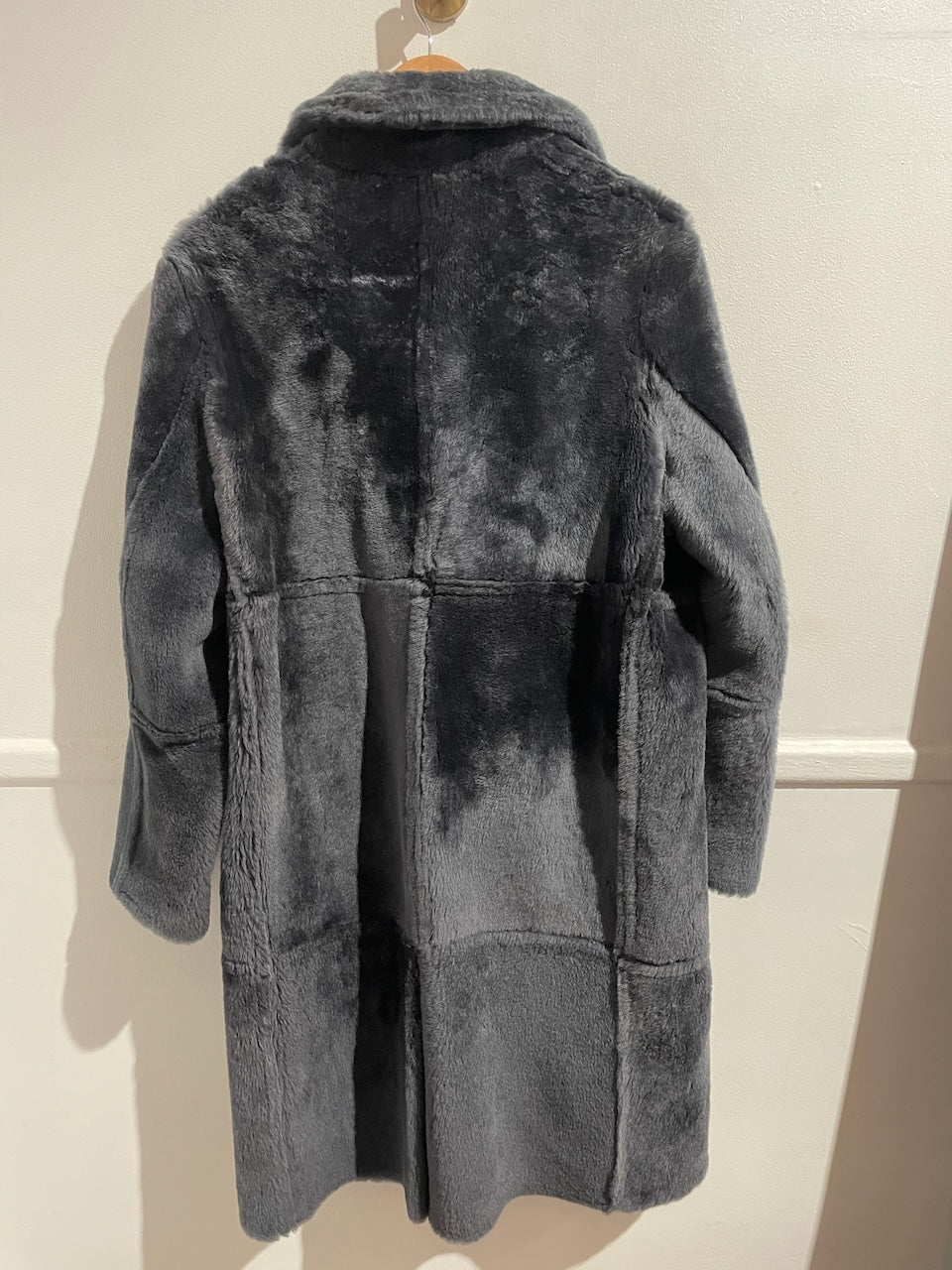 Manteau Yves Salomon gris