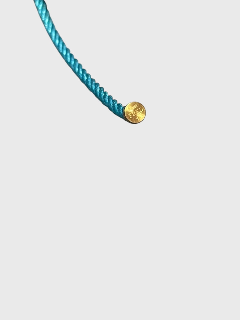 Bracelet câble Fred bleu T.15