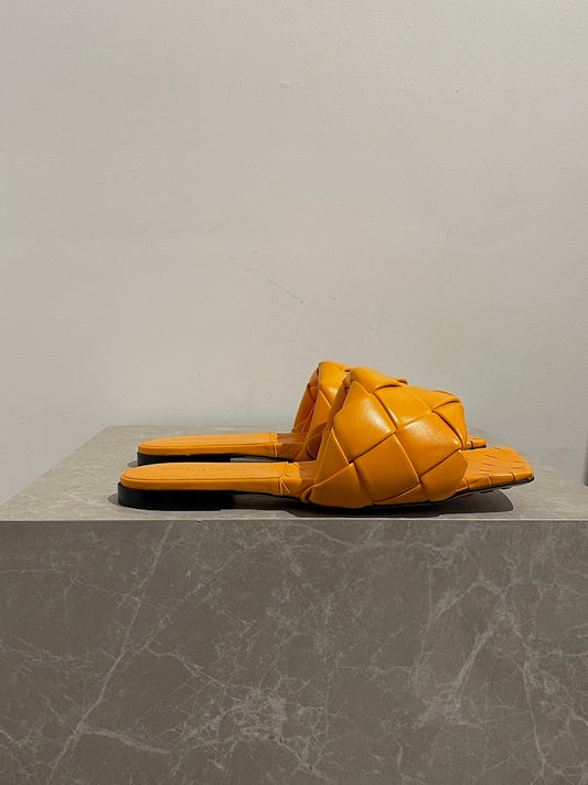 Mules Bottega Venetta Lido orange T.40