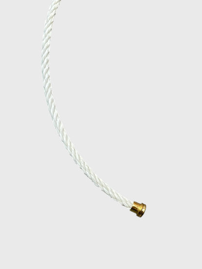 Bracelet câble Fred blanc T.15