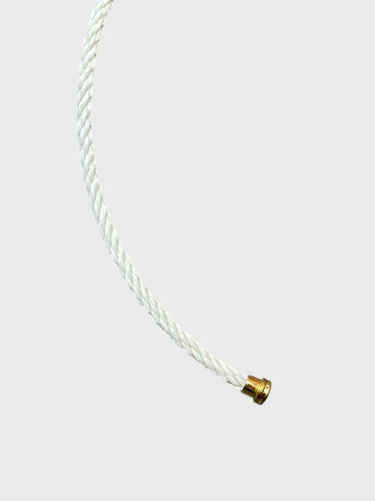 Bracelet câble Fred blanc T.15