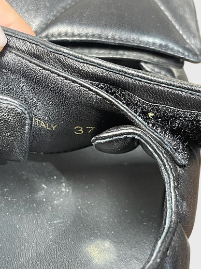 Sandales Prada noires T.37