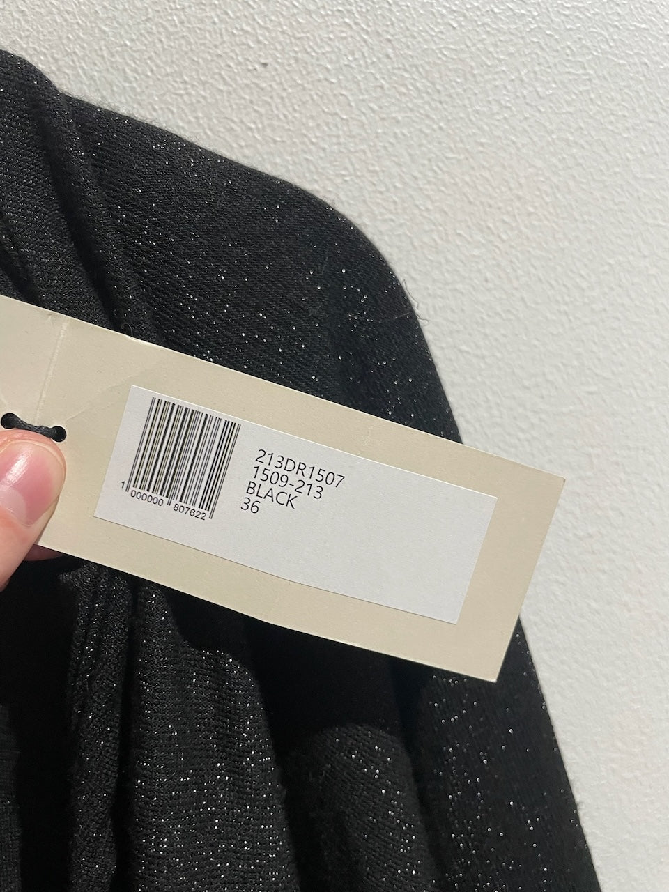 Robe Alexandre Vauthier noire T.36