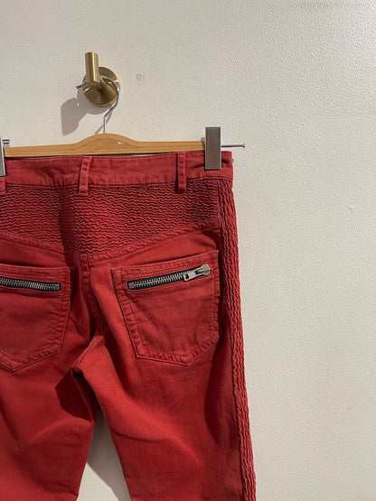 Jeans Isabel Marant rouge T.36