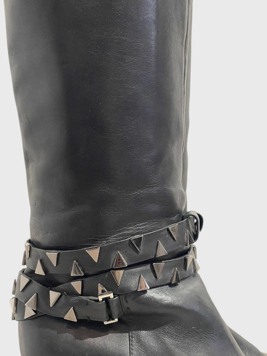 Bottes Aquazzura noires T.38