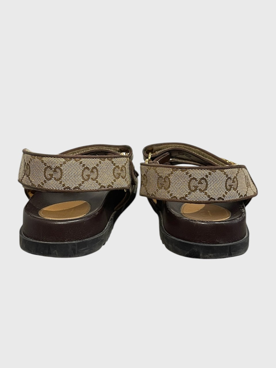 Sandales Gucci GG beige T 37