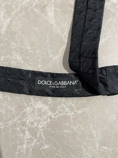 Cravate Dolce & Gabbana noire