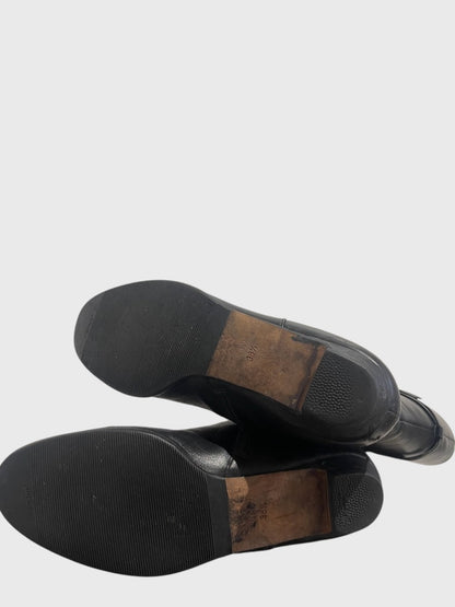 Bottes Jimmy Choo noires T.38,5