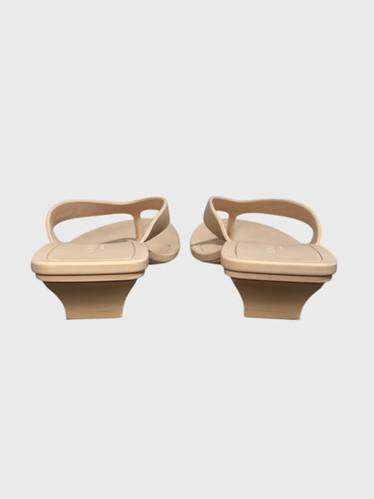 Tongs Gucci Vittoria beige T 37