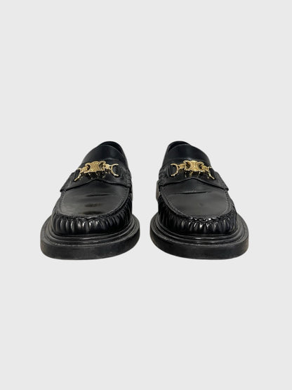 Mocassins Celine noirs T.40,5