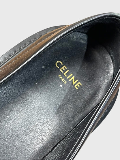 Mocassins Celine noirs T.40,5