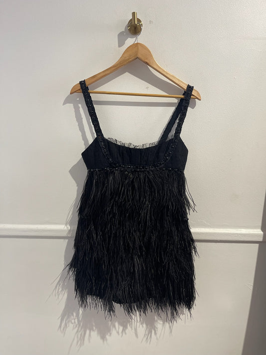 Robe Jenny Packham noire T.38