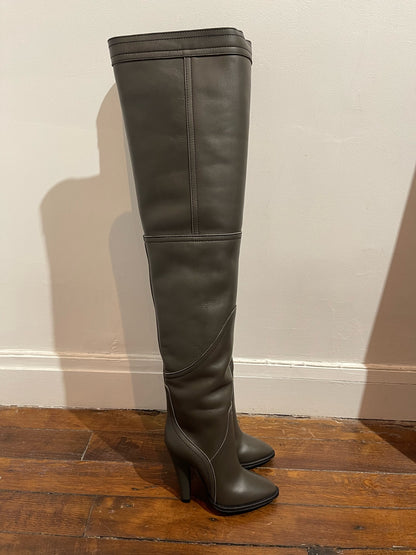 Bottes Saint Laurent Kensington grises T.38,5 NEUVES