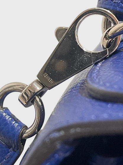 Sac Hermès Kelly 28 bleu