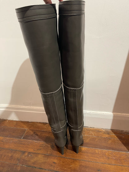 Bottes Saint Laurent Kensington grises T.38,5 NEUVES