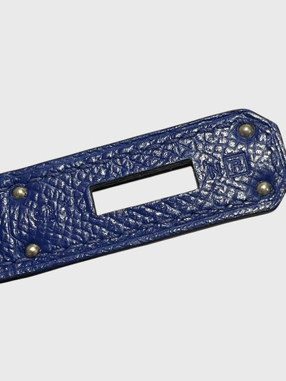 Sac Hermès Kelly 28 bleu