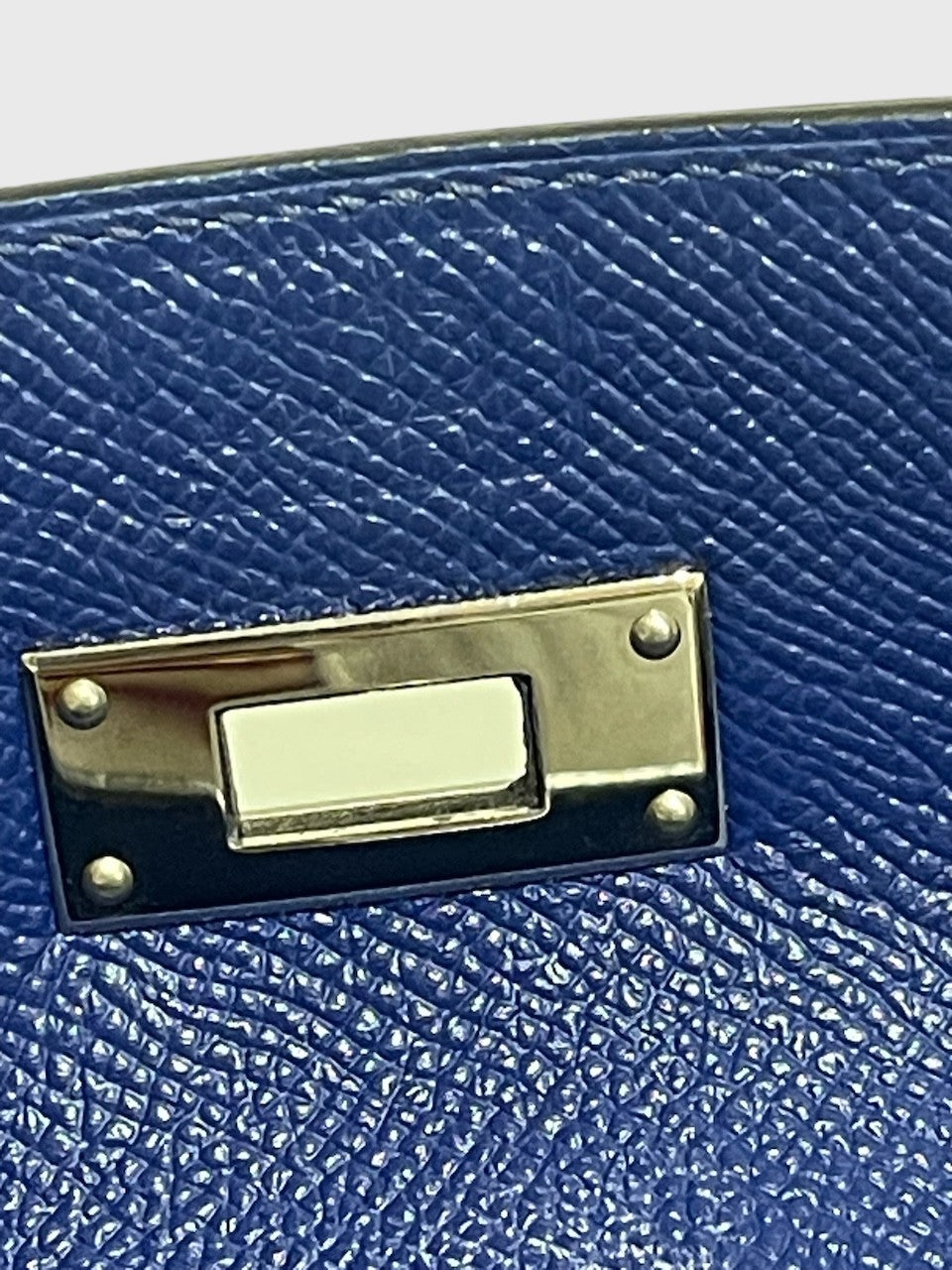 Sac Hermès Kelly 28 bleu