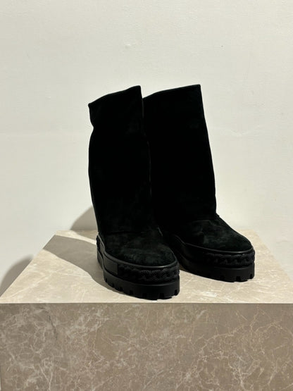 Bottines Casadei noires T.37,5 NEUVES