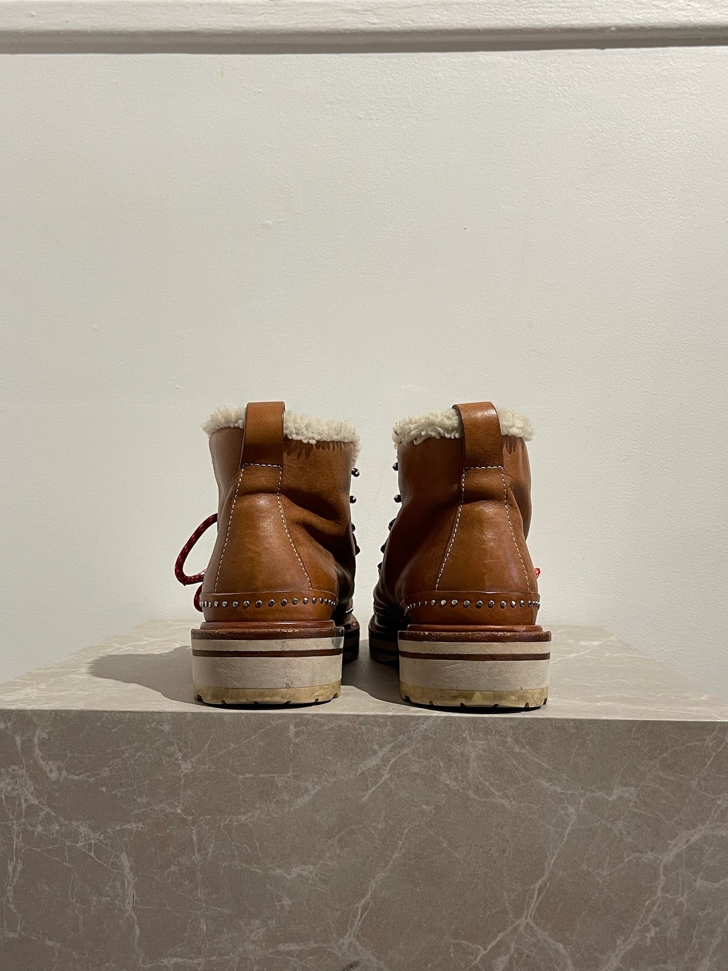 Bottines Rag & Bone camel T.36