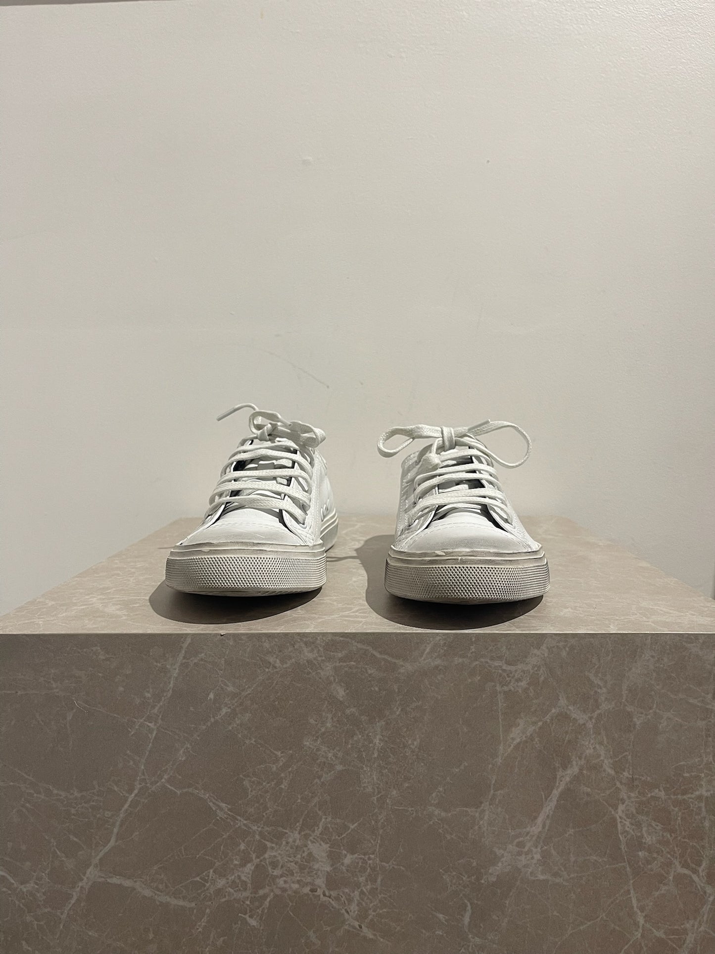 Basket Saint Laurent blanche BedFord T.38,5