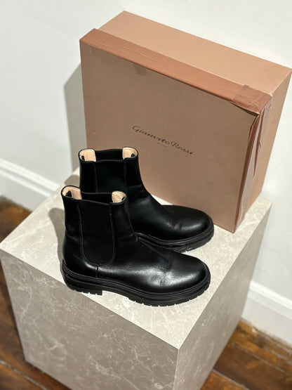 Bottines Gianvito Rossi noires T.38