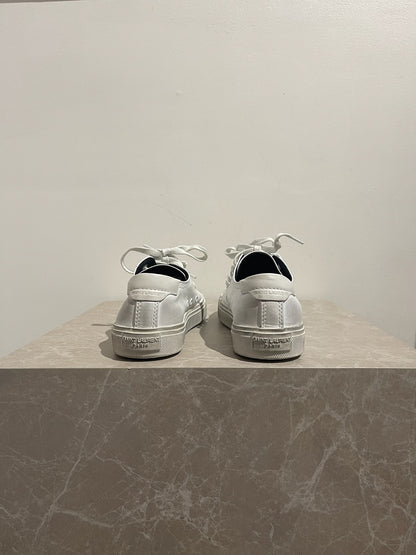 Basket Saint Laurent blanche BedFord T.38,5