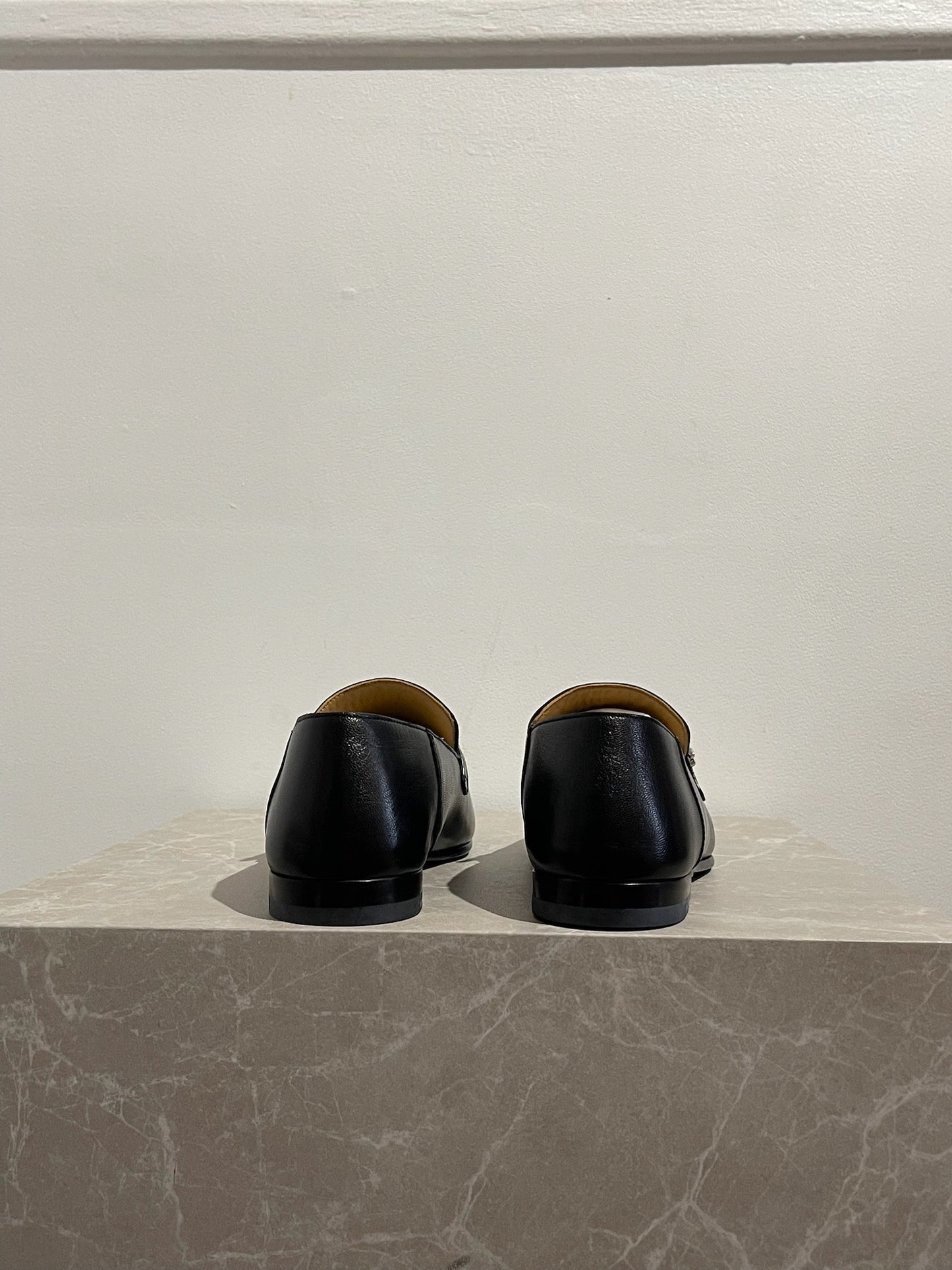 Mocassins Hermès noirs T.41 NEUFS