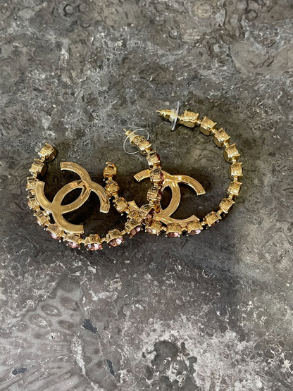 Boucles d'oreilles Chanel Creoles
