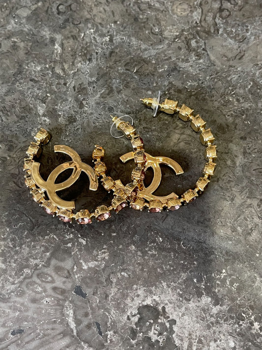 Boucles d'oreilles Chanel Creoles