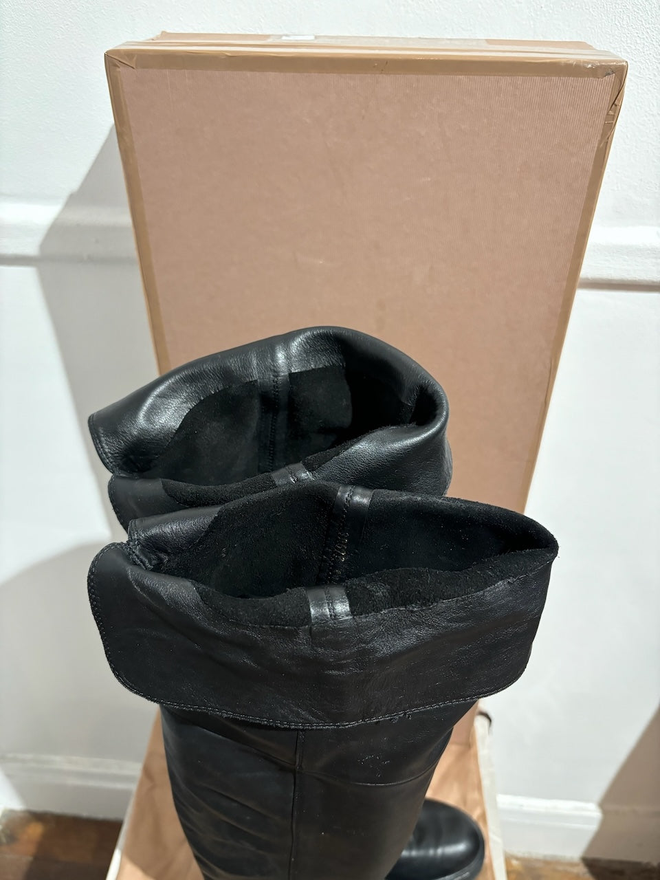 Bottes Gianvito Rossi noires T.37,5