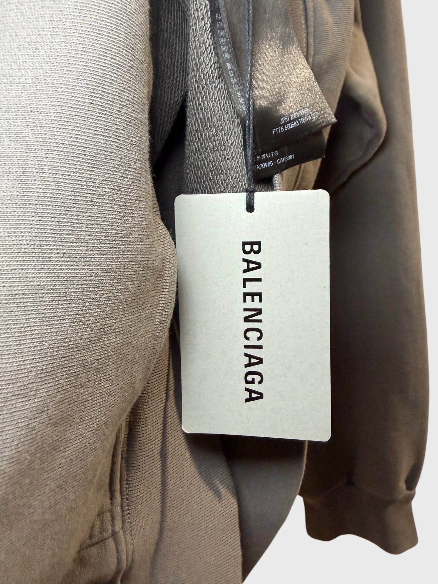 Sweat Balenciaga gris T.M